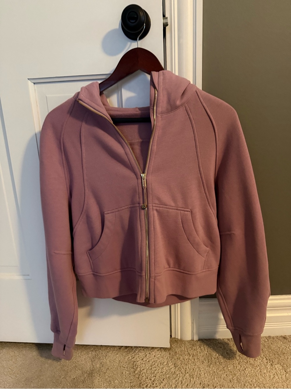 Lululemon scuba zip hoodie sweatshirt